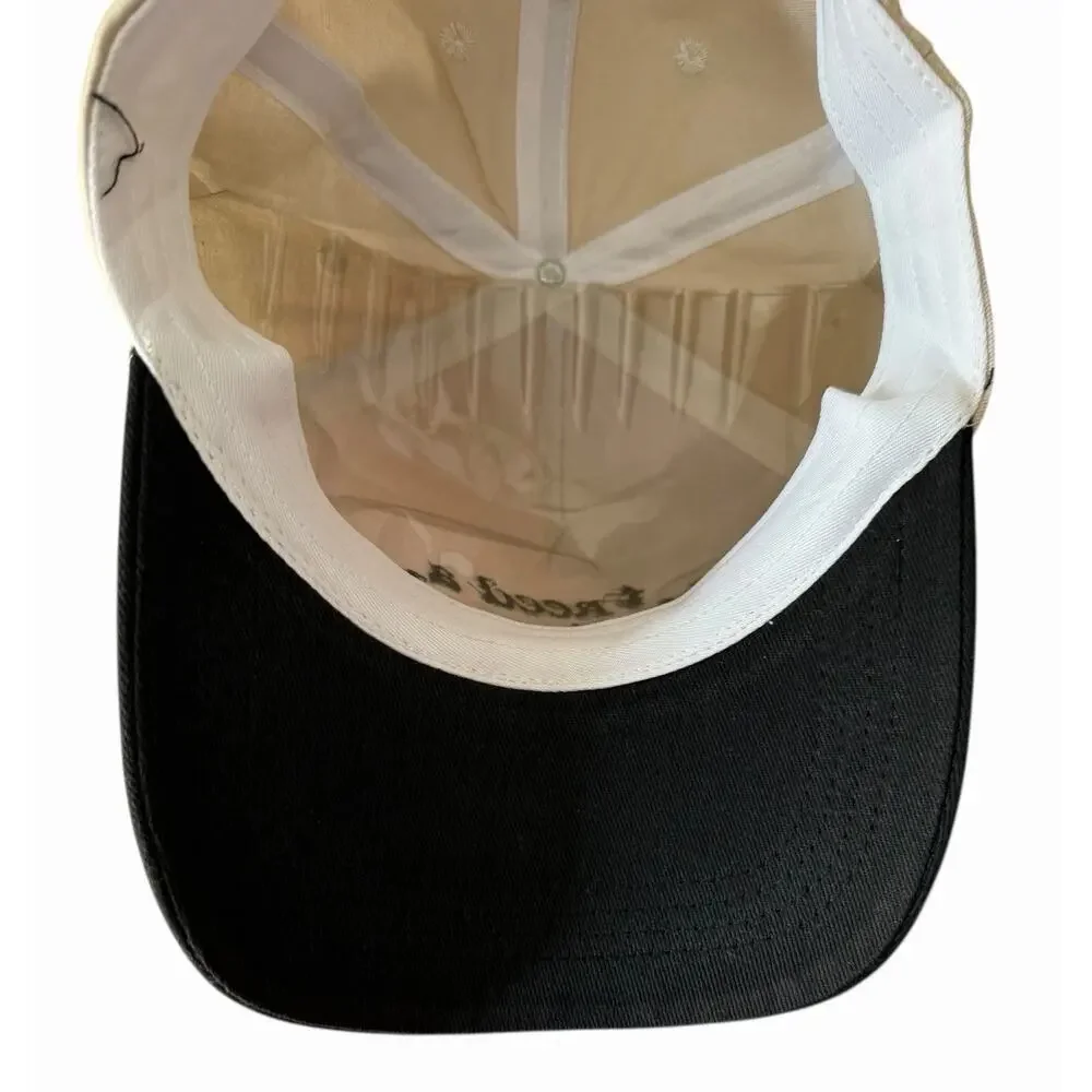 I Need a Diet Coke Embroidered Hat Black Ivory Adjustable Baseball Cap